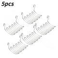 Retractable Stainless Steel Sink Hanging Basket | Drain Organizer Sink Hanging Basket Qme silvery 5pcs
