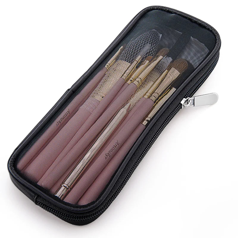 Makeup Brush Travel Case & Cosmetic Toiletry Bag Organizer Cosmetic Travel Bag Qme