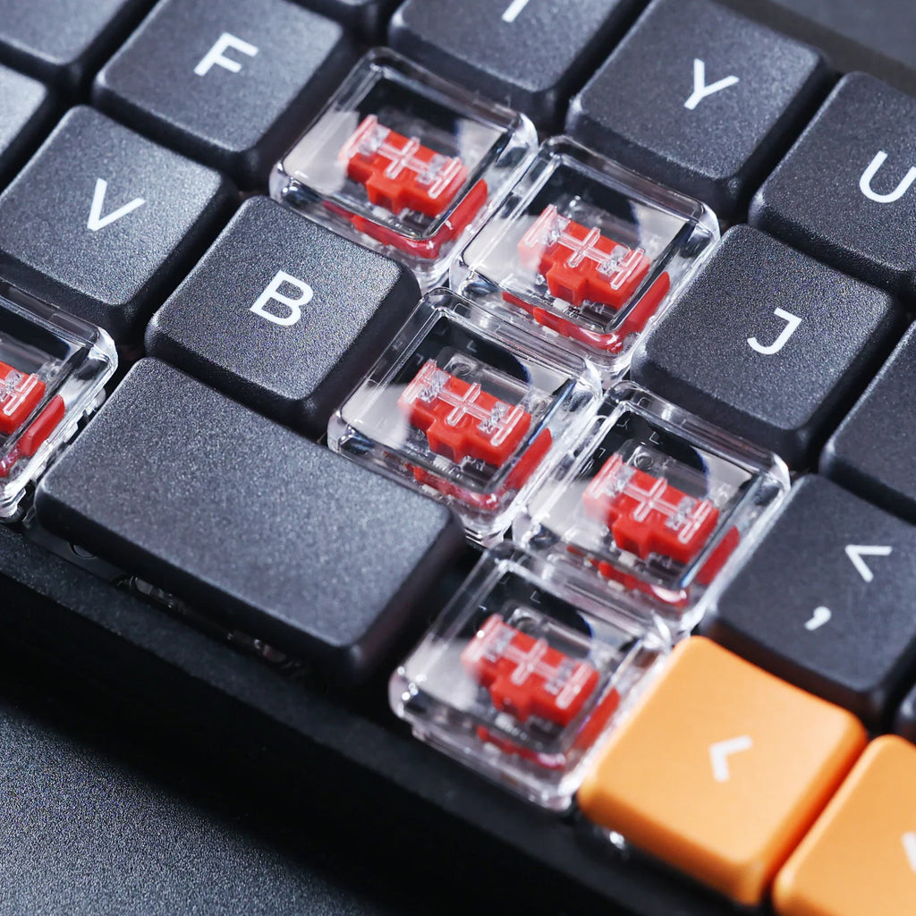 Chosfox CFX Low Profile Choc Keycaps – Kailh 1350 Switch Mechanical Keyboard Keycaps Qme