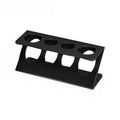 Multi-Slot Toothbrush Holder & Bathroom Countertop Organizer Bathroom Organizer Stand Qme Black
