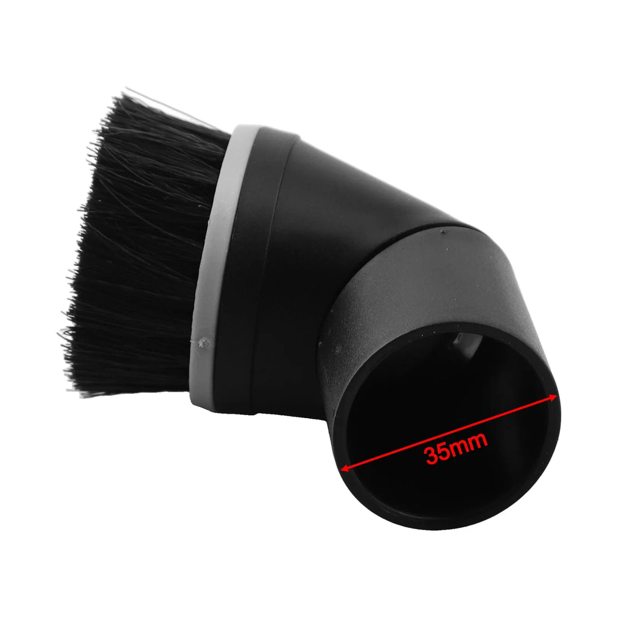 Round Dust Brush Nozzle Nylon Bristles for Miele Classic C1 Vacuum Brush Nozzle Qme Default Title