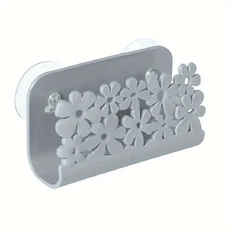 Multipurpose Sink Caddy & Sponge Holder – Easy Install Sink Caddy Organizer Qme