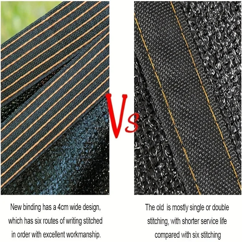 HDPE Sunshade Net 30–90% UV Block for Garden & Greenhouse Garden Shade Netting Qme