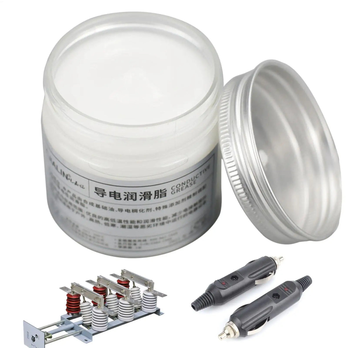 Electric Conductive Grease Gel – Low Resistance Lubrication Conductive Grease Qme