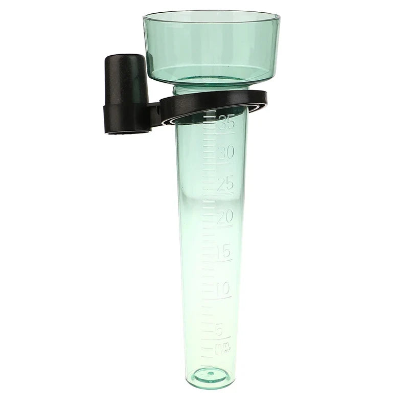 Portable Polystyrene Rain Gauge – Garden Rainfall Meter Rain Gauge Qme style 1