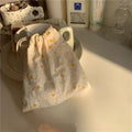 DIY Drawstring Pouch – Dust-Proof Travel Bag for Jewelry & Cosmetics Drawstring Pouch Bag Qme one size
