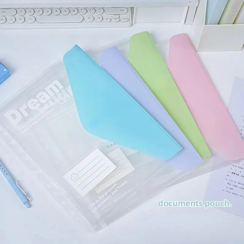A4 Expanding File Folder – 4 Detachable Pockets, 3-Hole Binder Expanding File Folder Qme