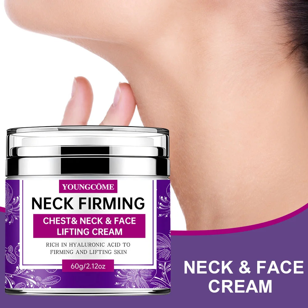 YOUNGCOME Collagen Neck Cream – Nicotinamide Firming Moisturizer Neck Firming Cream Qst