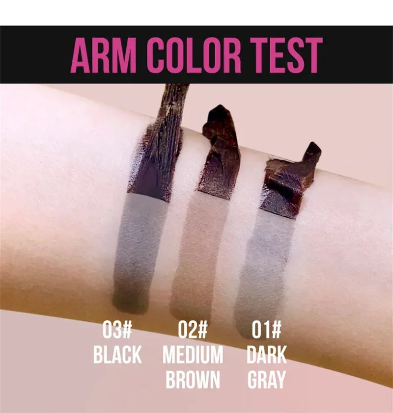 Peel-Off Eyebrow Tint Gel | Semi-Permanent Waterproof Eyebrow Tint Gel Qme