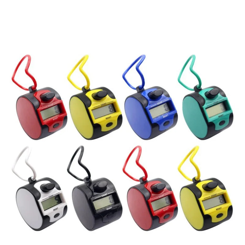 5-Digit Handheld Tally Counter – Knit Row Clicker Handheld Tally Counter Qme