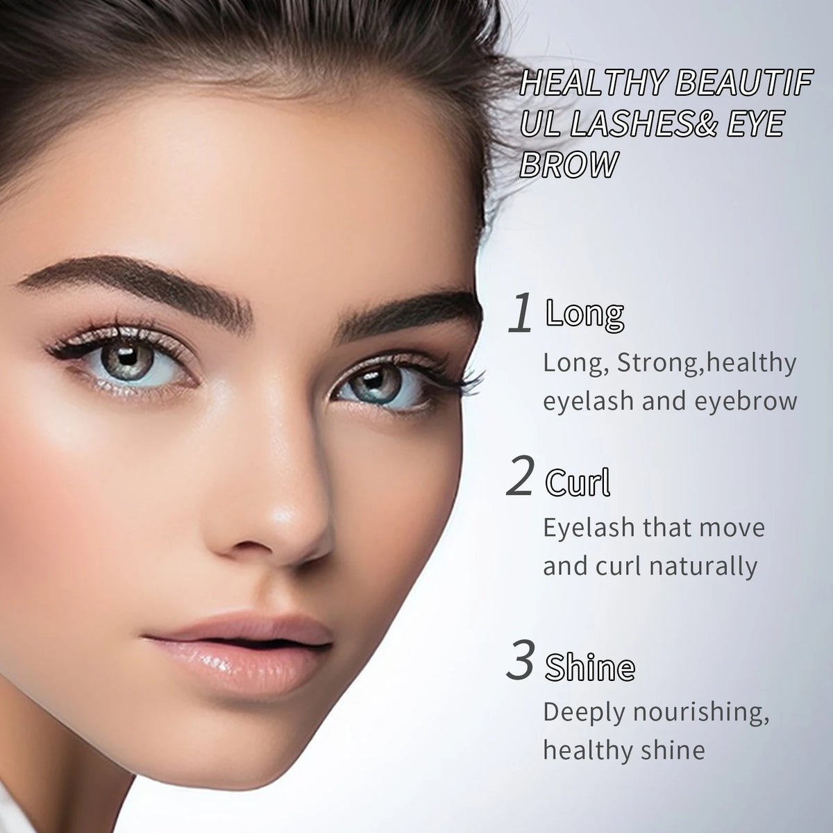 NEWVENPER Eyelash & Eyebrow Serum 2-Pack – Double Brush Lash & Brow Serum Qst