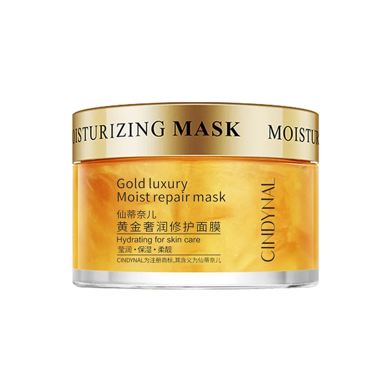 24K Gold Collagen Sleeping Face Cream – Hydrating Night Mask Sleeping Face Mask Qst 120g