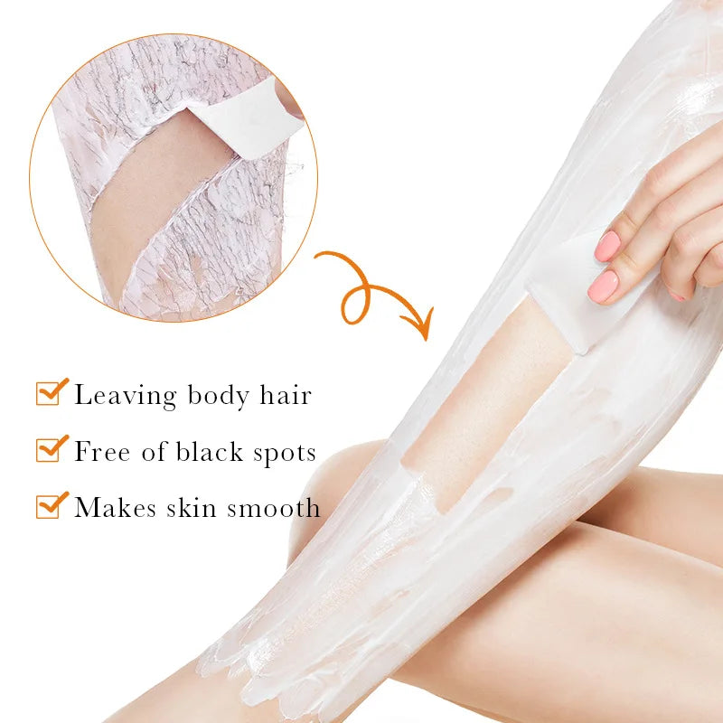 PWYUMAN Vitamin C Hair Removal Cream – Gentle Body Depilatory Hair Removal Cream Qst