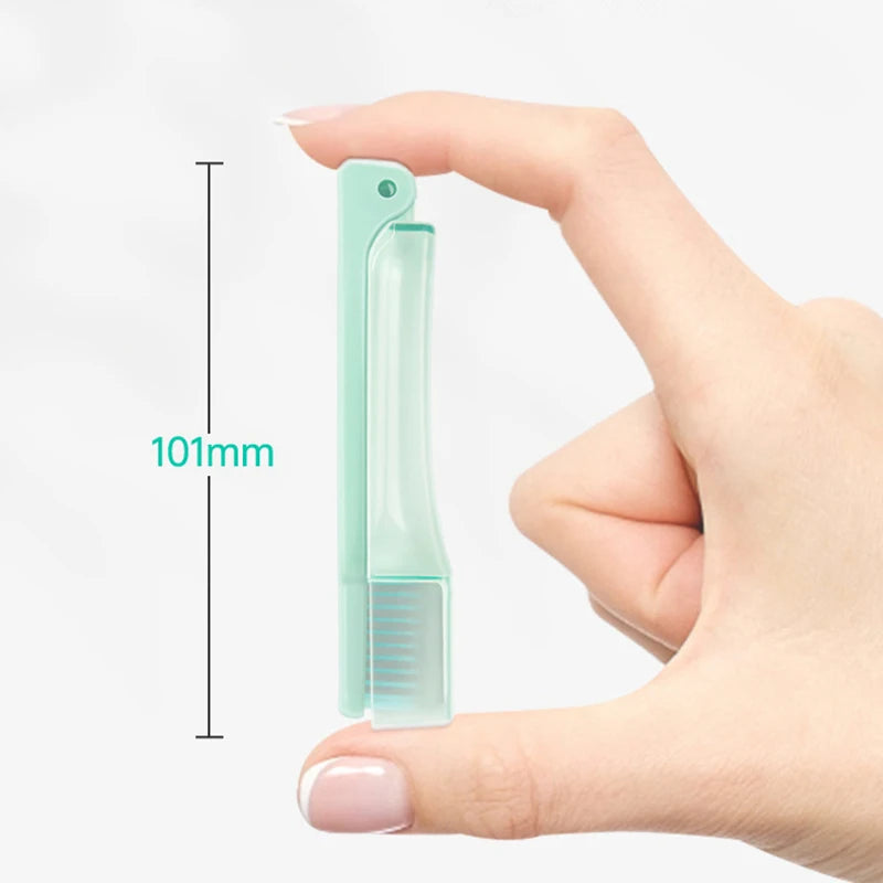 Silver Ion Folding Orthodontic Toothbrush – U-Shape Soft Bristle Orthodontic Toothbrush Qst