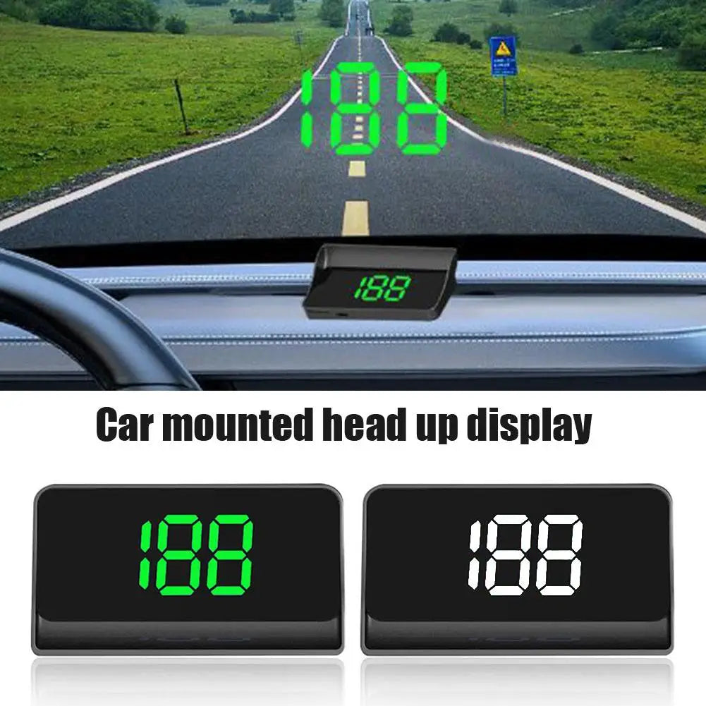 V9 GPS Head-Up Display | HD Digital Speedometer HUD for Cars GPS HUD Speedometer Qme