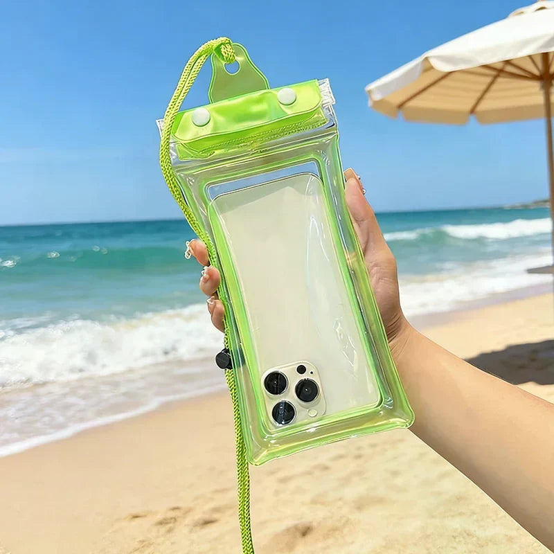 Waterproof Phone Pouch – Touch Screen Compatible Swimming Waterproof Phone Pouch Qme