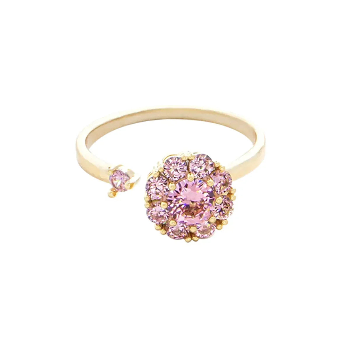 Women's Spinning Opal Crystal Ring – Rotatable Fashion Jewelry Spinning Fashion Ring Qme 2 resizable