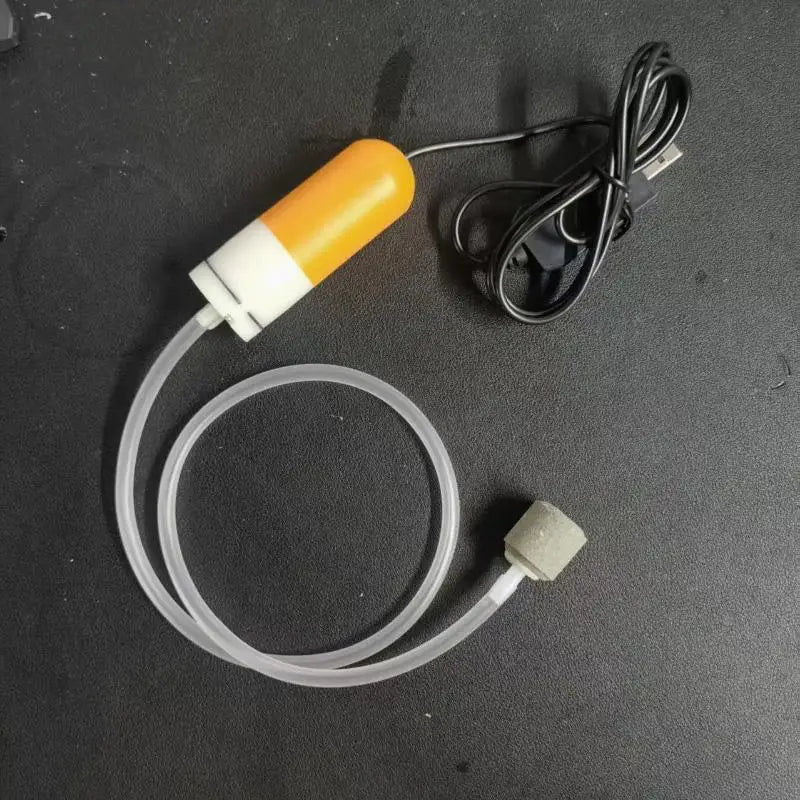 Silent Aquarium Air Pump with Air Stone for Small Fish Tanks Aquarium Air Pump Qst A5