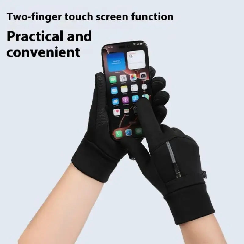 Waterproof Thermal Winter Gloves Men Women | Touchscreen Winter Gloves Qme