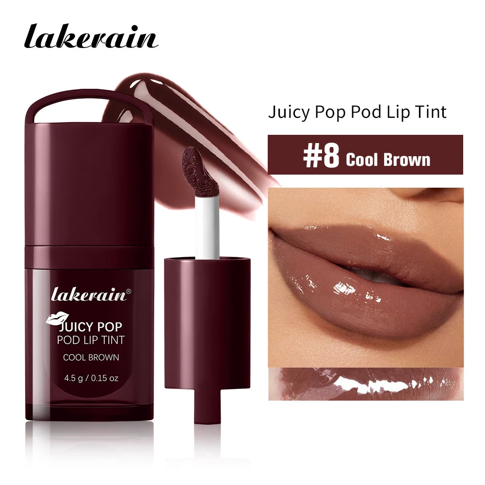 Lakerain Juicy Lip Gloss – Mirror Glaze Hydrating Watermelon Oil Lip Gloss Qst 08