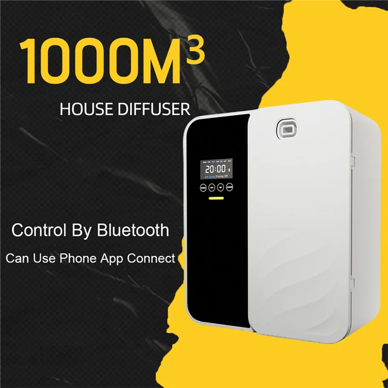 MiLESEEY B15C 500ml Aroma Diffuser with LED Night Light Aroma Diffuser Humidifier Qst