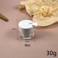 Refillable Airless Pump Lotion Bottle & Acrylic Cream Jar Cosmetic Storage Jar Qme 30G