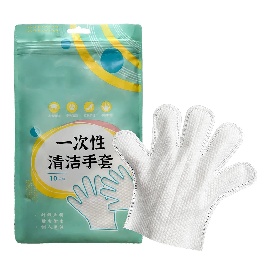 Microfiber Dusting Gloves – Wet & Dry Dual-Use Duster Microfiber Dusting Gloves Qme