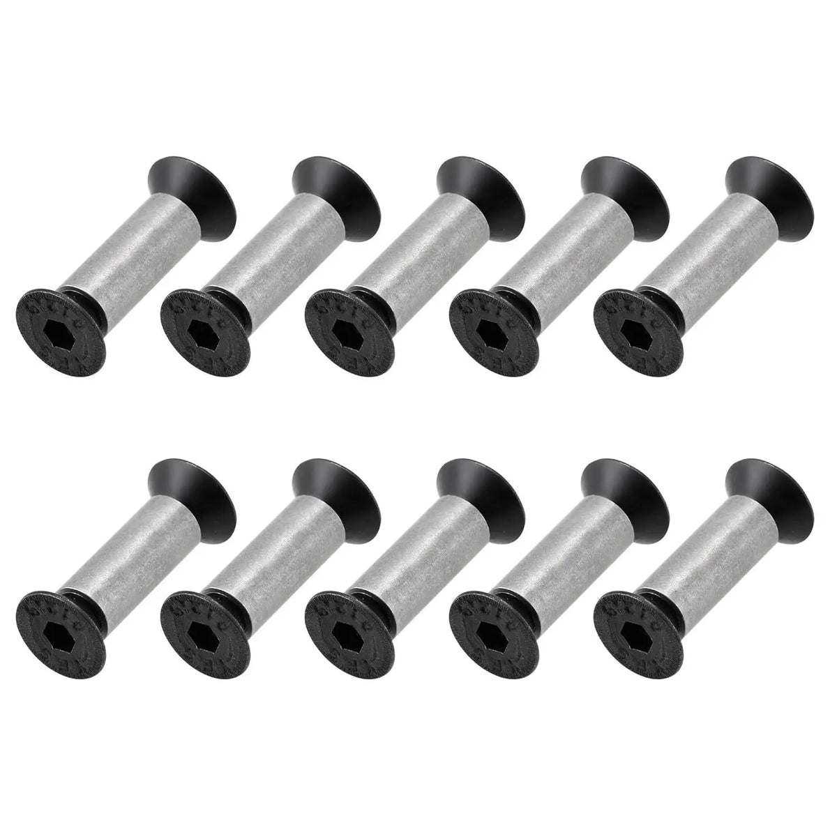 Stainless Steel Knife Handle Bolt Rivets M4 Screws – 10 Sets Knife Handle Fasteners Qst