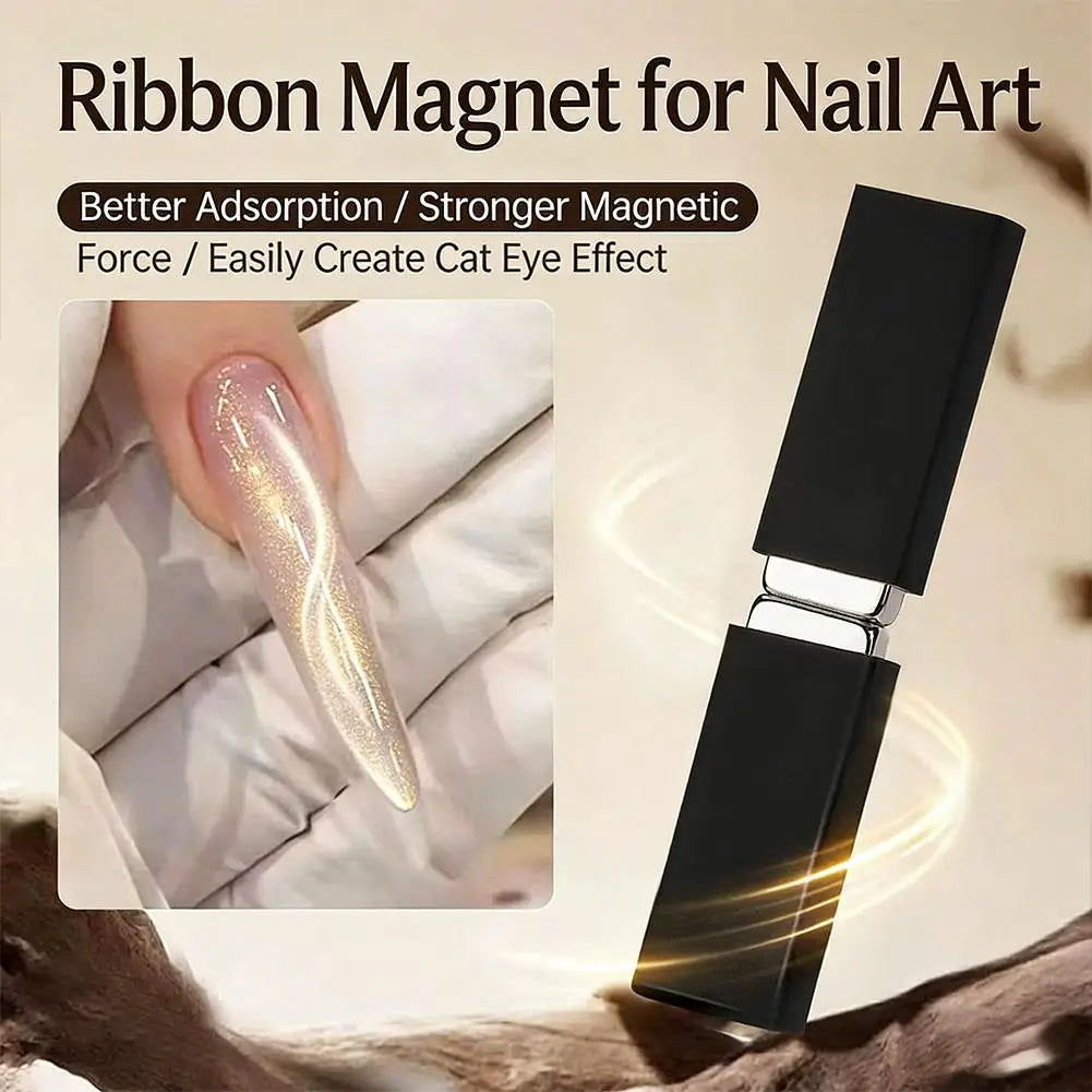 Cat Eye Nail Art Magnetic Stick – Starry Glass Gel Polish Tool Nail Art Magnet Qme