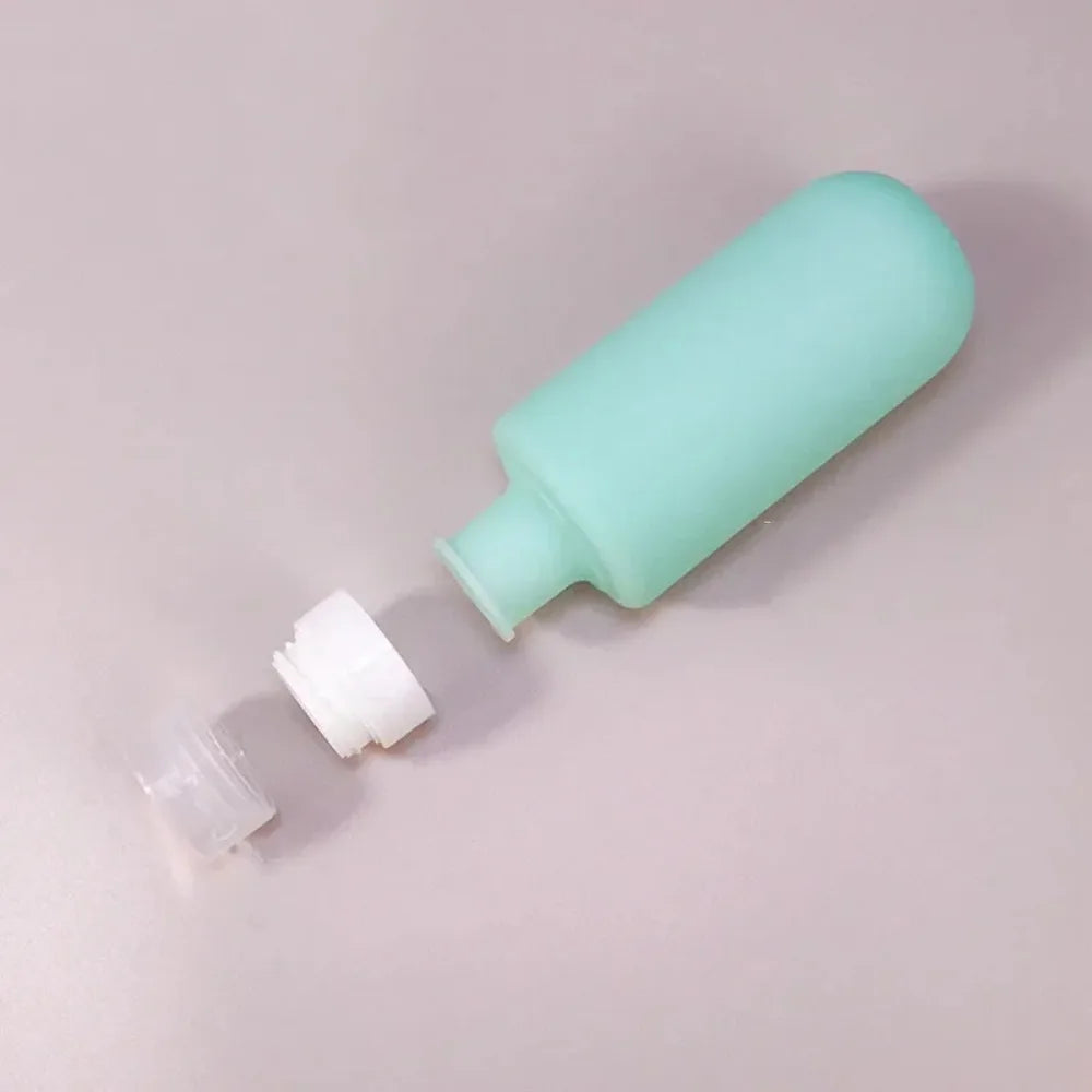 200ml Silicone Refillable Travel Bottle – Shampoo, Lotion & Gel Refillable Travel Bottle Qme