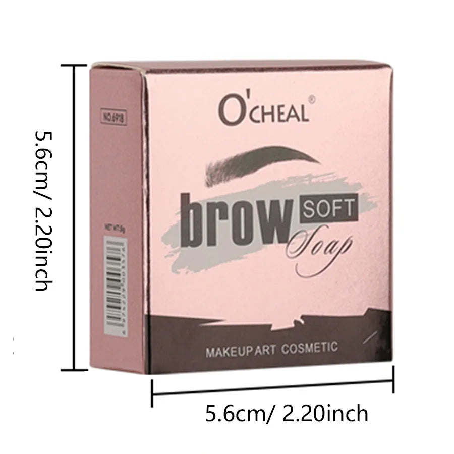 Qme Soft Waterproof Eyebrow Gel – Natural Long-Lasting Brows Eyebrow Gel Qme