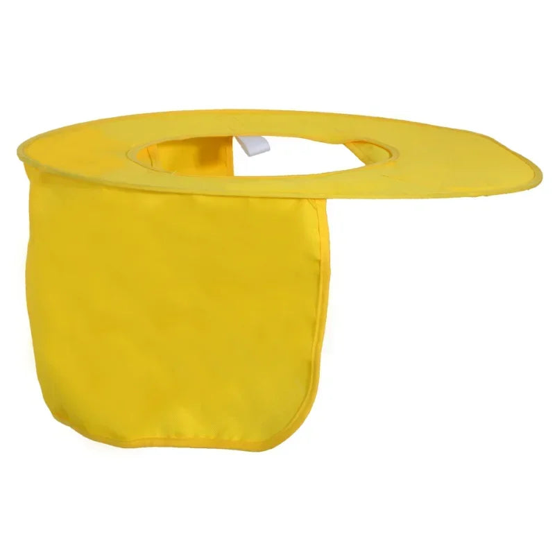Hard Hat Neck Shield – Breathable Sun Cap Cover, 10 Colors Hard Hat Neck Shield Qme