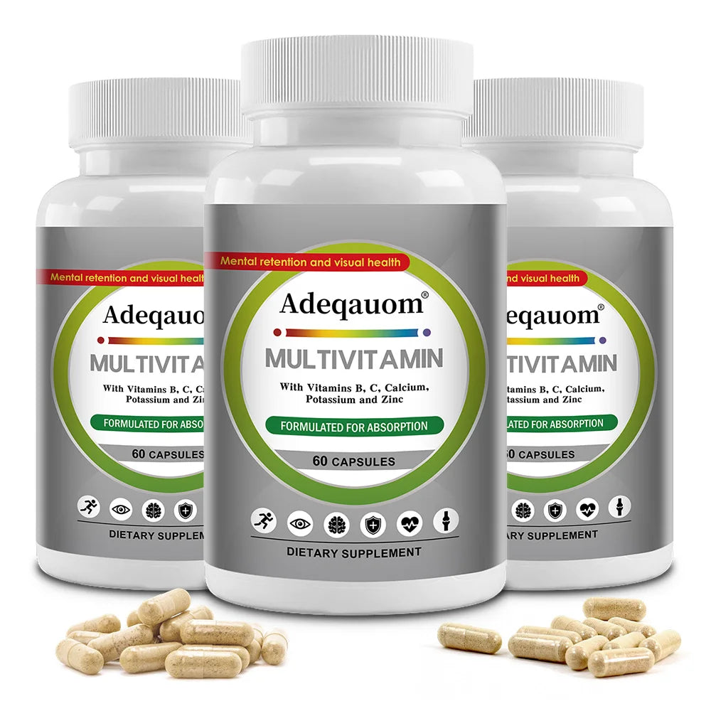 ZENVITALIZE Daily Multivitamin – Energy, Immunity & Skin Daily Multivitamin Qst 60 count-3 bottle
