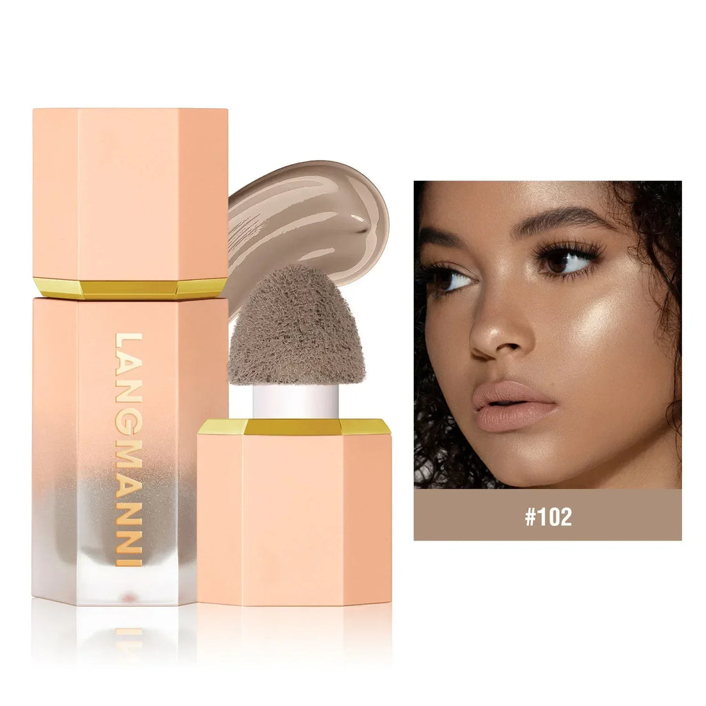 Liquid Contour Stick & Matte Highlighter Nose Shadow Cream Contour Highlighter Stick Qme