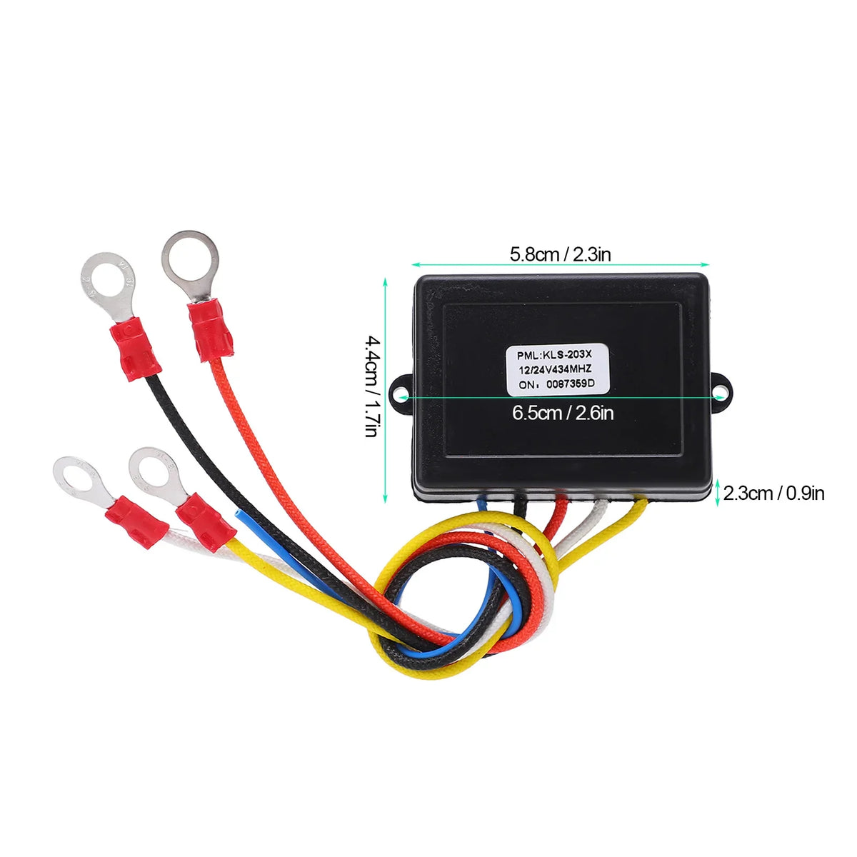 Winch Wireless Remote Control & Receiver 12V 24V – Truck ATV SUV Winch Remote Kit Qme