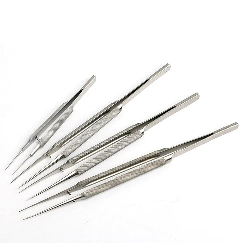 Precision Stainless Steel Microsurgical Forceps Tweezers Precision Forceps Tweezers Qme