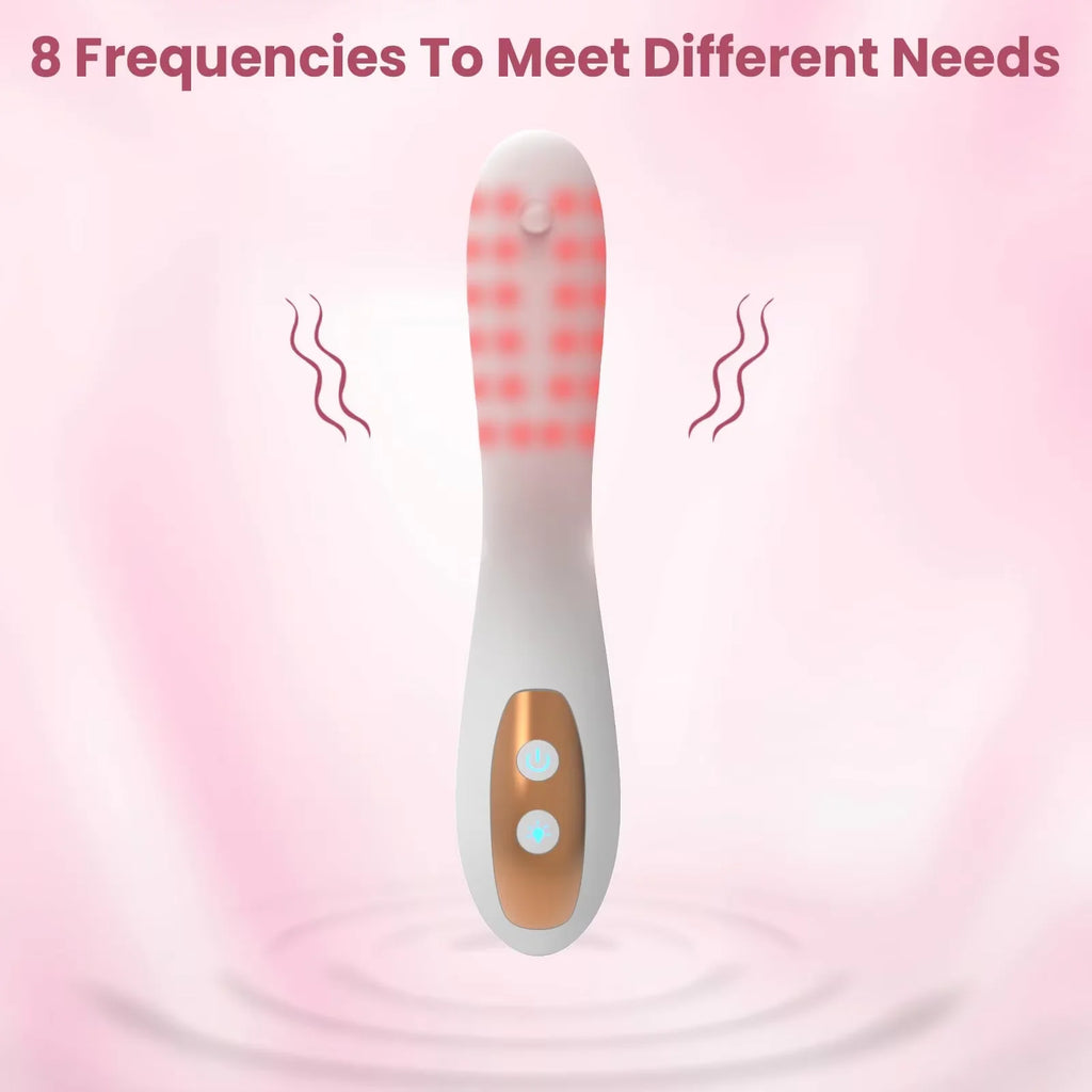 Red Light Therapy Intimate Wellness Wand – Heat & LED Wellness Therapy Wand Qst