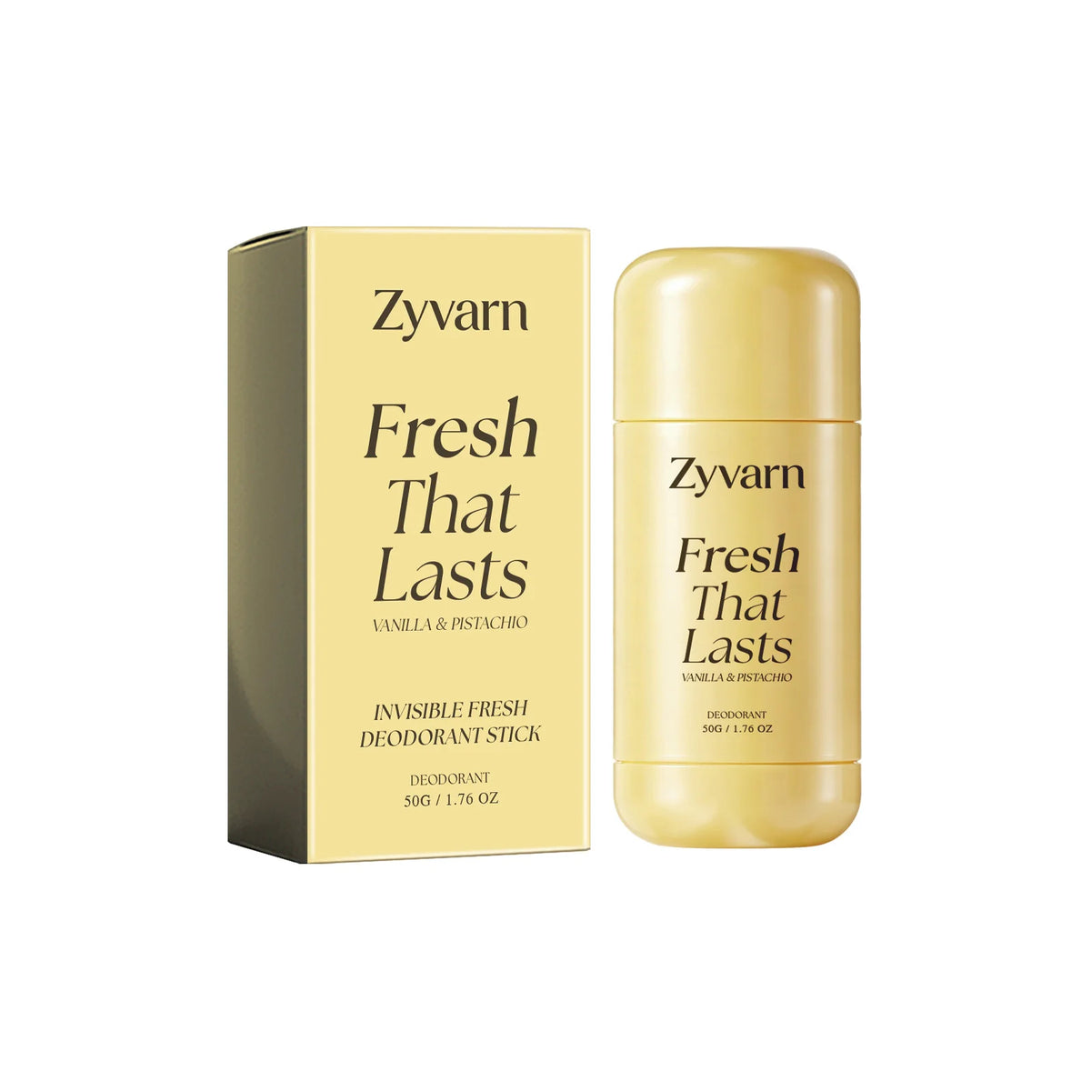 Vanilla Deodorant Stick 50g – Moisturizing Invisible Formula Body Deodorant Stick Qst 50g