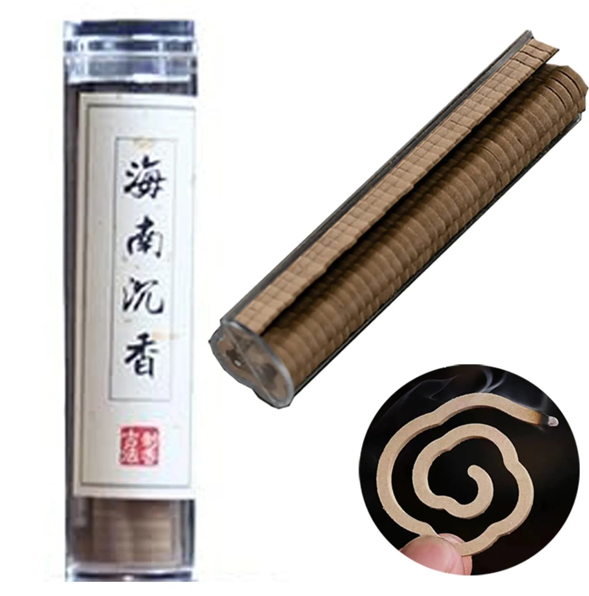 Xiangyun Coil Incense – Ambergris, Sandalwood & Agilawood Coil Incense Qme H