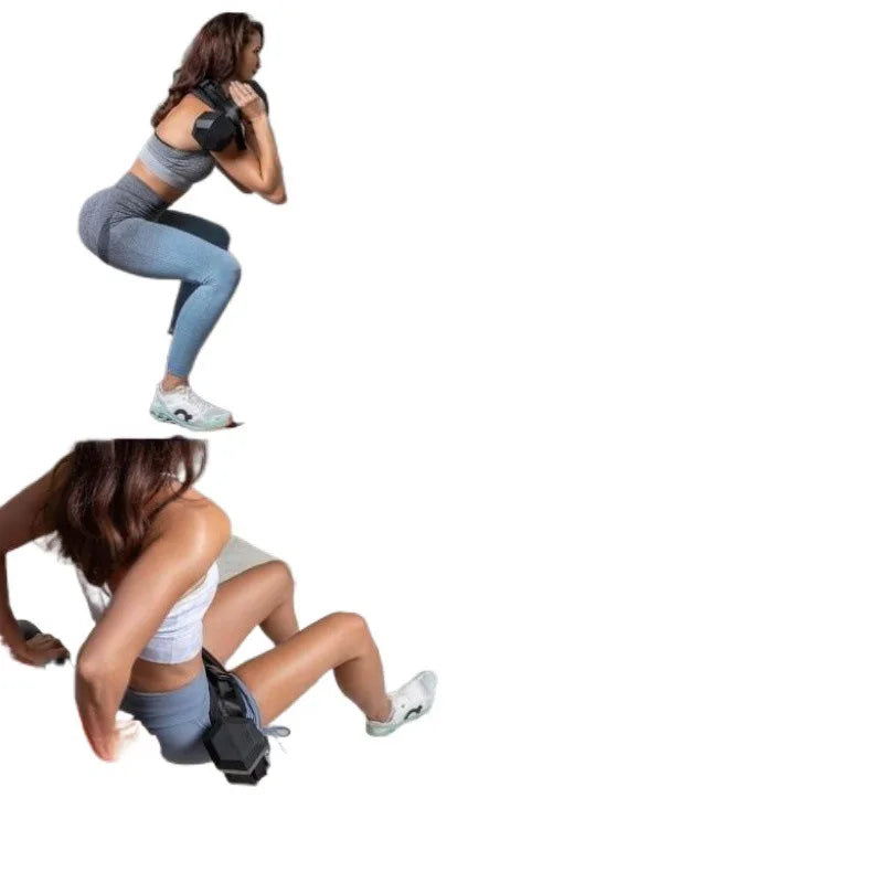 Hip Thrust Belt – Non-Slip Weighted Glute Bridge Training Weightlifting Training Belt Qme