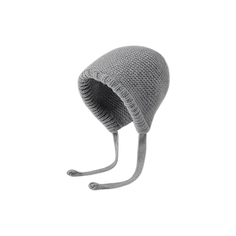 Women's Knitted Winter Beanie – Windproof Tassel Ear Cover Hat Knitted Winter Beanie Qst A9