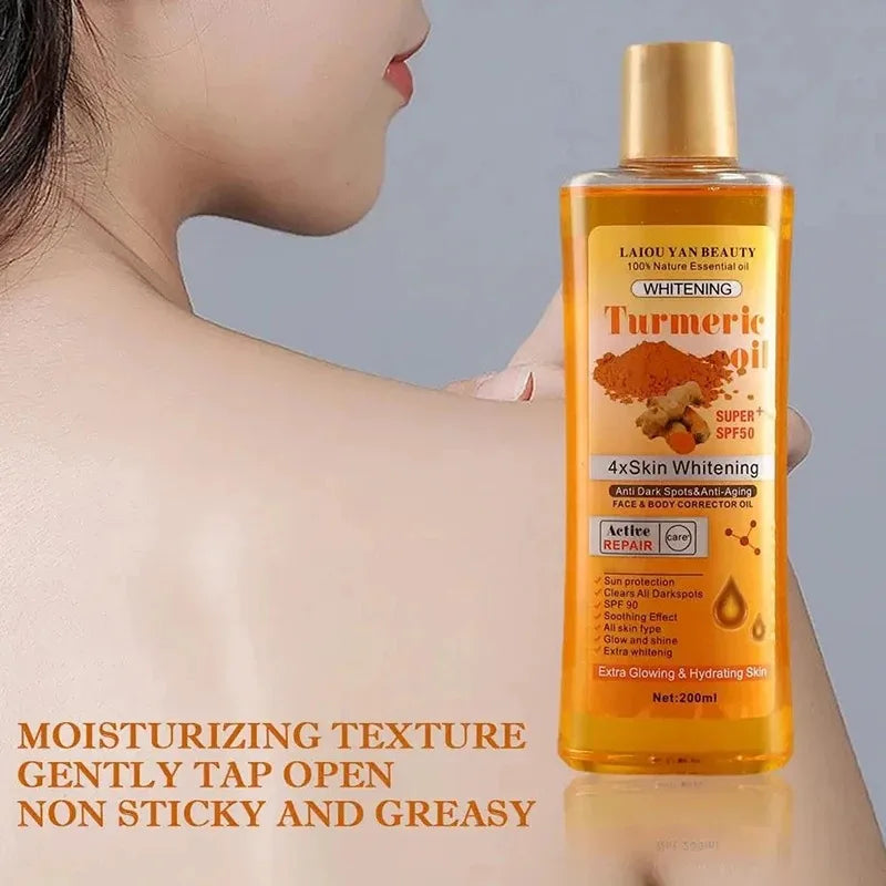 YOUNGCOME 200ml Turmeric Ginger Nourishing Face & Body Oil Face & Body Oil Qst