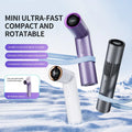 Lipstick-Style USB Fan | Compact Foldable Mini Fan Portable USB Fan Qme light green