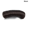 Hair Volumizing Fiber Insert Comb – Invisible Root Lift Cushion Hair Volumizing Accessory Qme Black