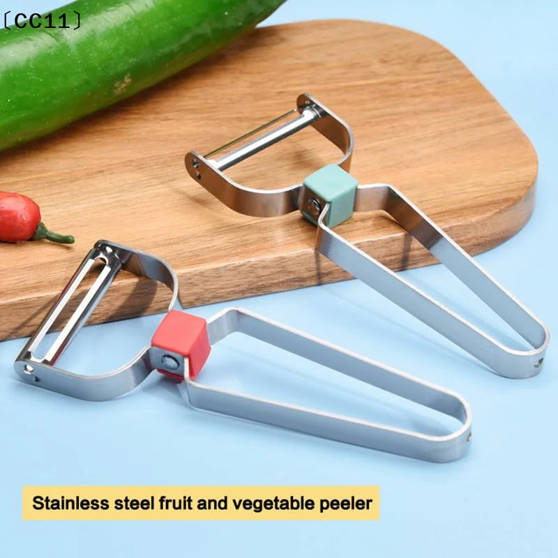 Stainless Steel Potato Peeler & Scraper | Durable Kitchen Tool Vegetable Peeler Qme