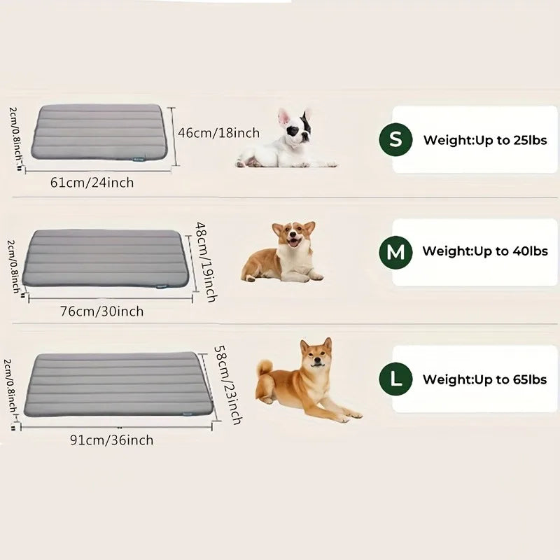 Washable Waterproof Dog Cage Pad – Soft Pet Bed Mat Dog Cage Pad Qme