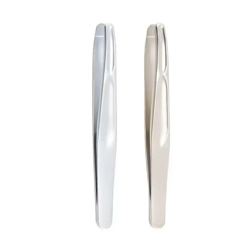 Precision Round Tip Eyebrow Tweezers – Stainless Steel Eyebrow Tweezers Qst