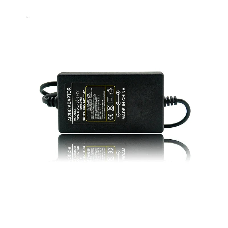 ESCAM DC12V 2A Power Adapter for CCTV Camera & DVR | EU US UK AU CCTV Power Adapter Qme AU Plug