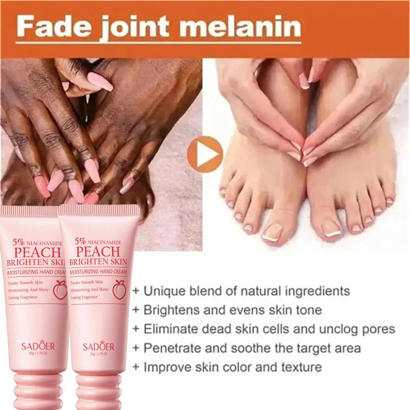 Brightening Hand Cream – Dark Knuckle & Melanin Corrector Brightening Hand Cream Qme