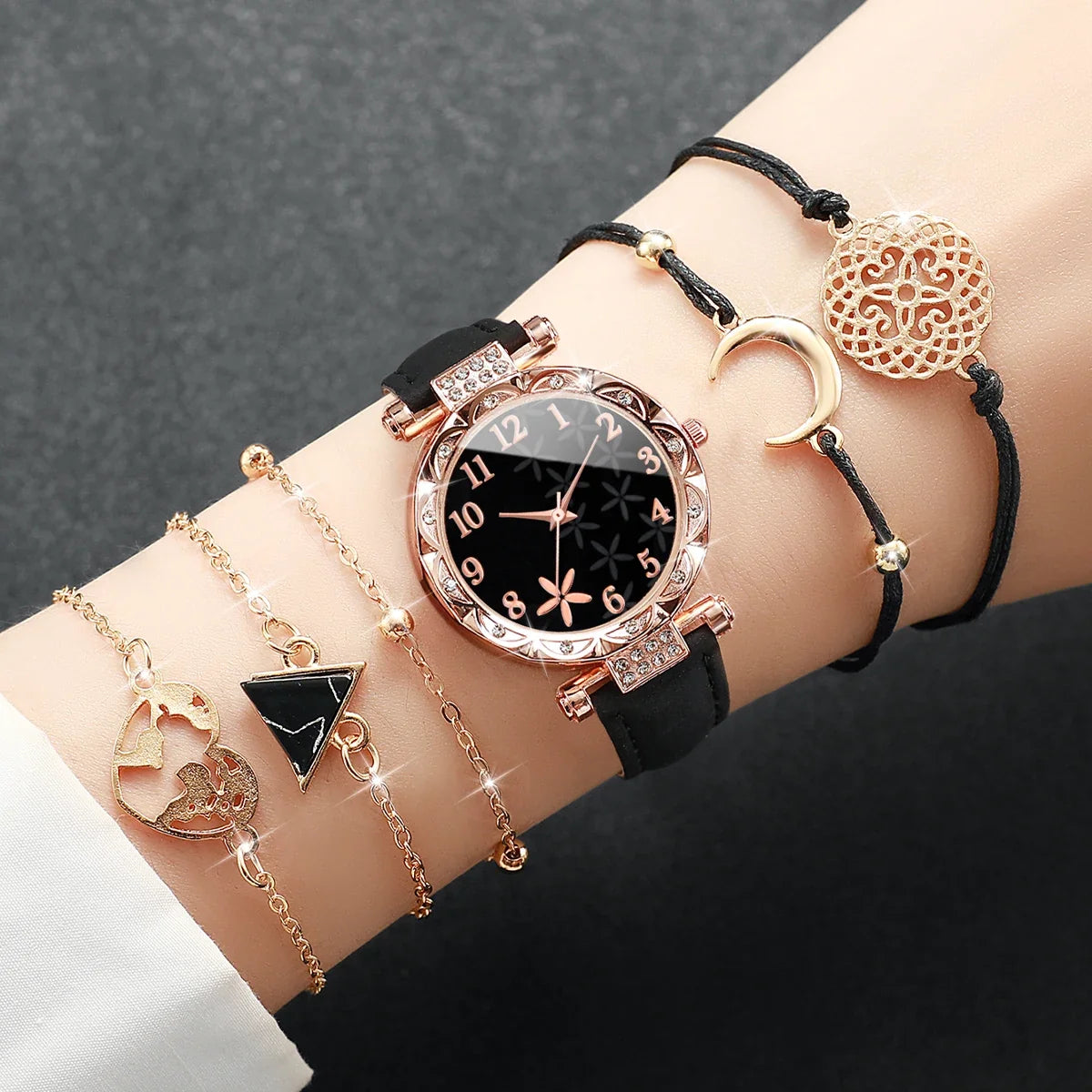 Women's Quartz Watch | Simple Leather Strap | Fashion Gift Women's Quartz Watch Qme